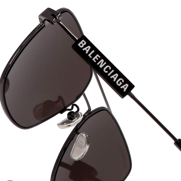 Balenciaga Asian Fit Aviator Sunglasses - Picture 1 of 16